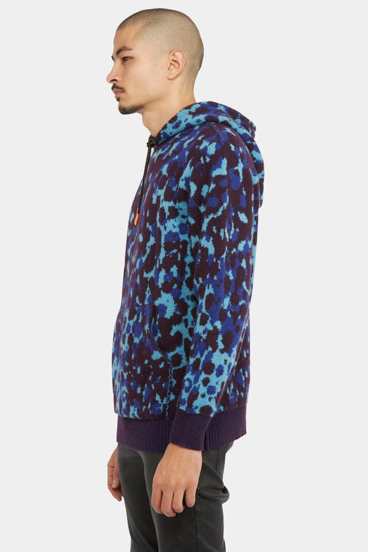 Atelier Serpi Sweat en cachemire camouflage - LECLAIREUR