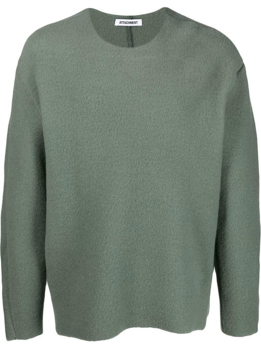 Attachment Green wool sweater