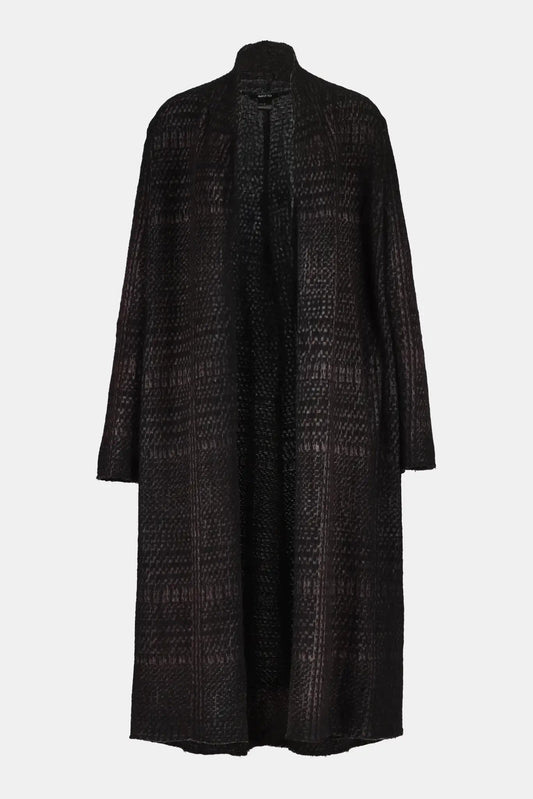 Avant Toi Black knitted cardigan