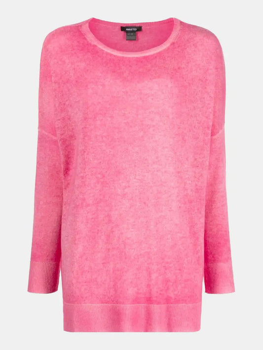 Avant Toi Pink cashmere sweater