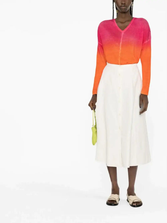 Avant Toi Knit sweater with gradient effect
