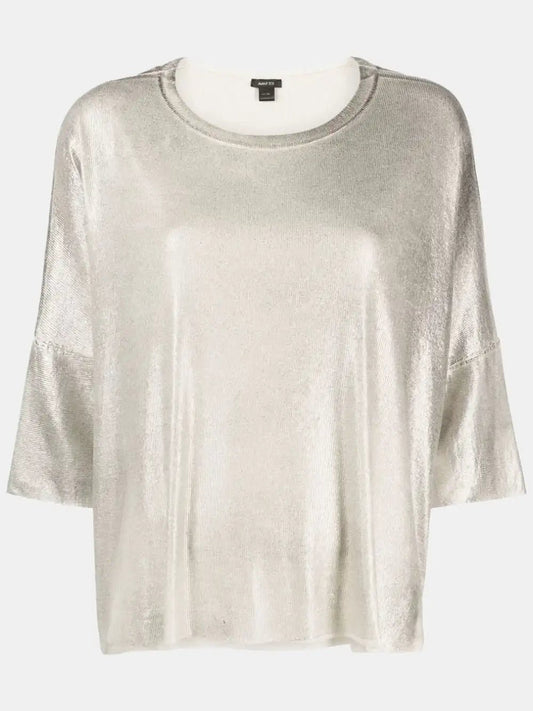 Avant Toi T-shirt oversize blanc ivoire - LECLAIREUR