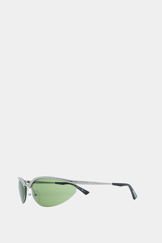 Balenciaga Green oval sunglasses