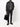 Balmain Pantalon "Jogpant" en coton noir à effet décousu - 40086_48 - LECLAIREUR