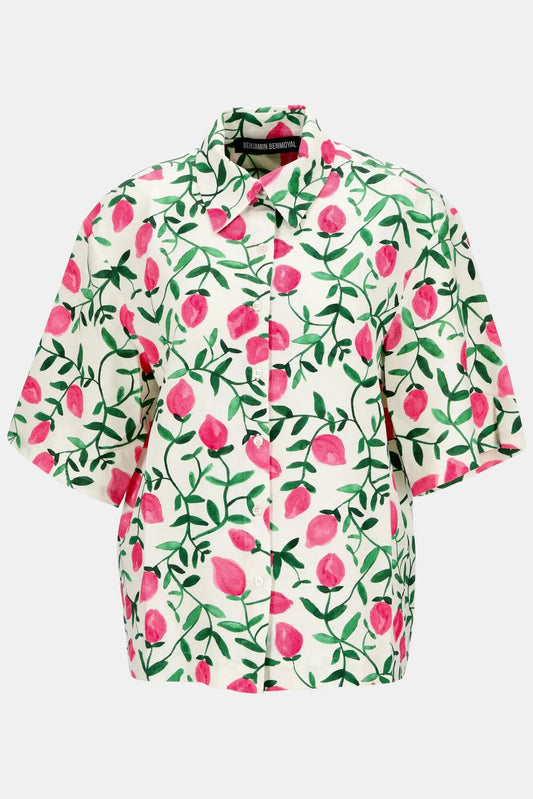 Benjamin Benmoyal Floral print shirt
