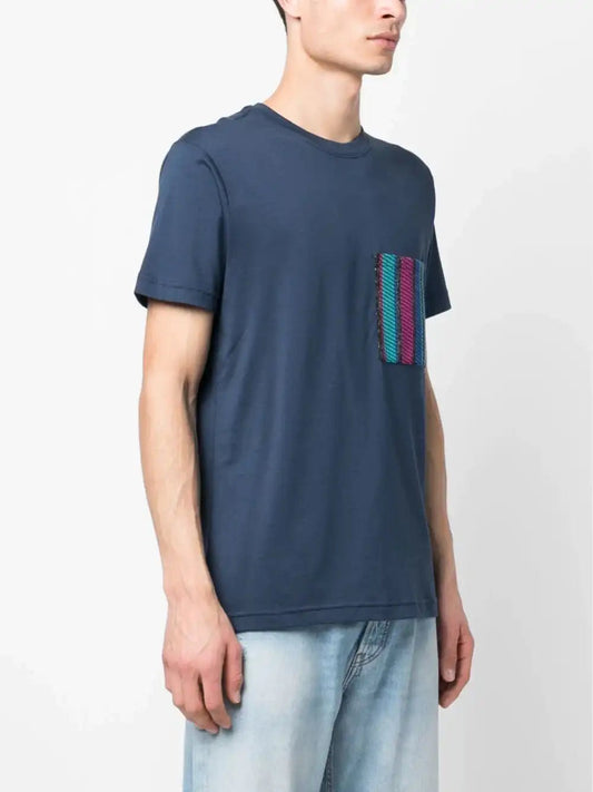 Benjamin Benmoyal T-shirt "POCKET" in Supima® cotton