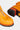 Bottines en cuir orange à semelle crantée - 35690_36 - LECLAIREUR