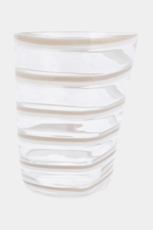 Carlo Moretti "Bora" white crystal glass (10.5 cm)