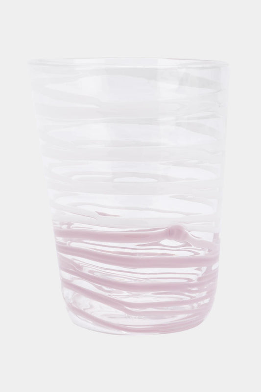 Carlo Moretti "Bora" white crystal glass (Height: 10.5 cm)