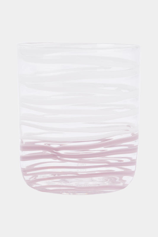 Carlo Moretti "Bora" white crystal glass (Height: 10.5 cm)