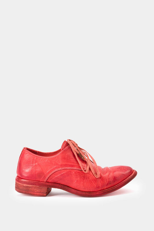 Carol Christian Poell Red leather derby shoes