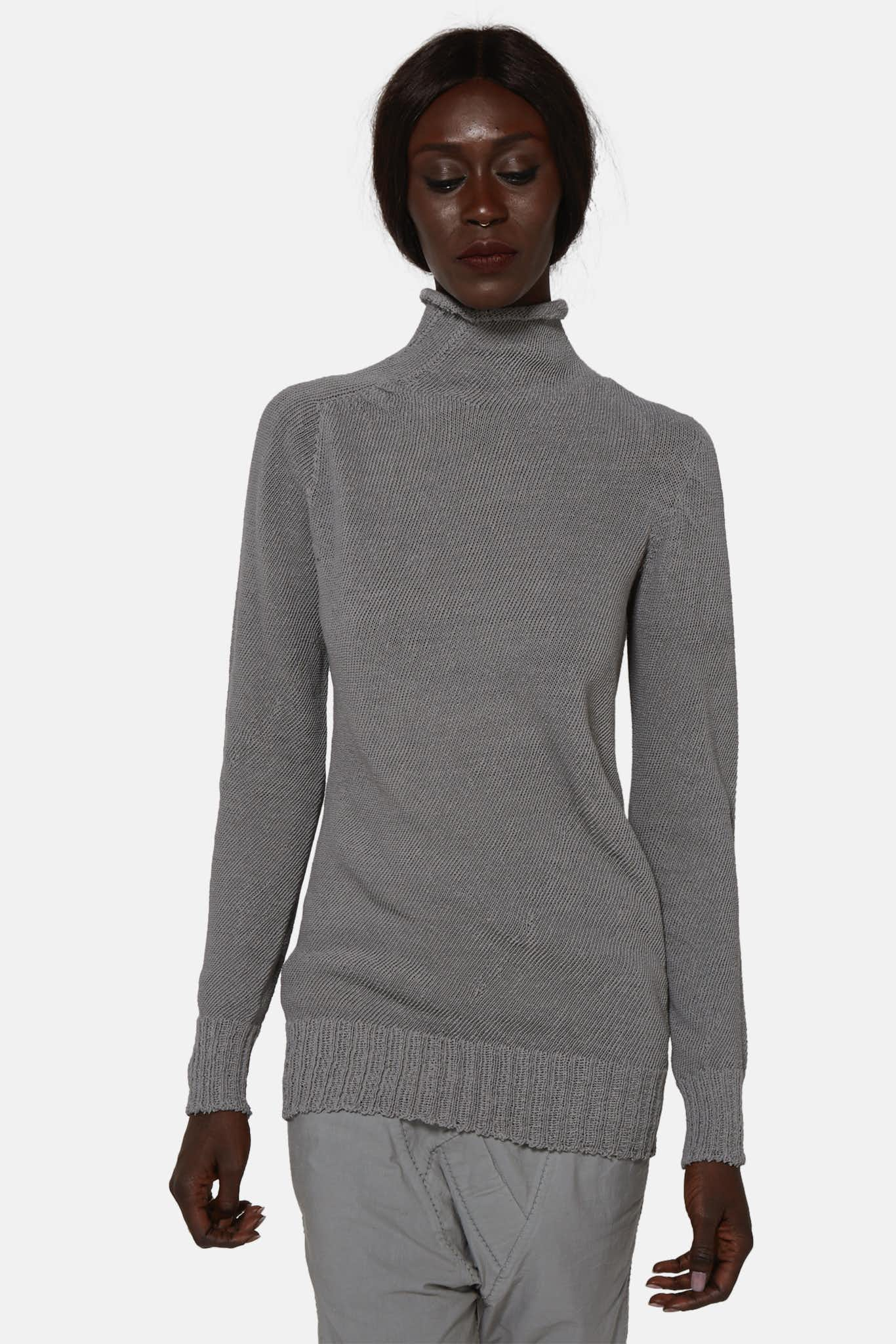 Carol Christian Poell Gray knit sweater