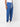 Casablanca Jogging en coton bleu à logo brodé - 43013_S - LECLAIREUR