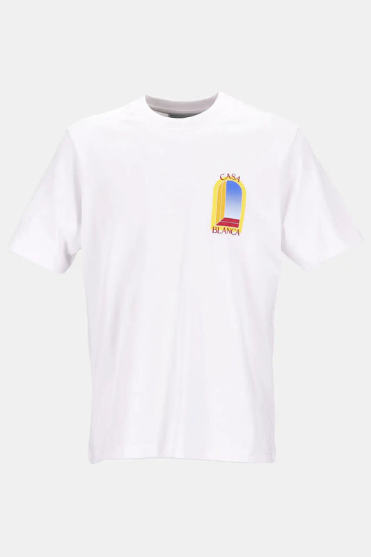 Casablanca T-shirt à imprimé "L'ARCHE DE JOUR" - LECLAIREUR