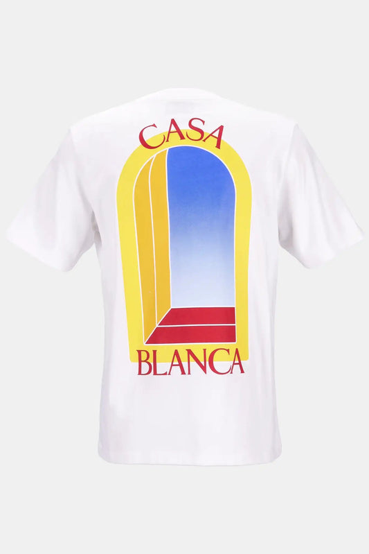 Casablanca T-shirt à imprimé "L'ARCHE DE JOUR" - LECLAIREUR