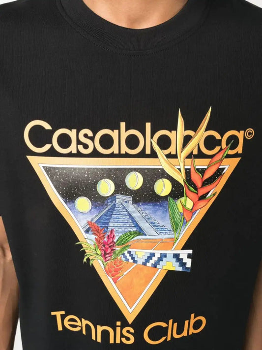 Casablanca T-shirt "TENNIS CLUB ICON" - LECLAIREUR