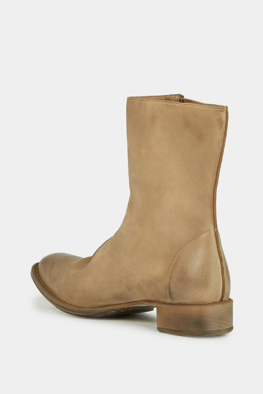 Cherevichkiotvichki Bottines en cuir beige - LECLAIREUR