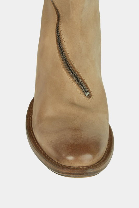 Cherevichkiotvichki Bottines en cuir beige - LECLAIREUR