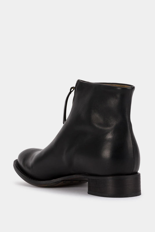 Cherevichkiotvichki Bottines en cuir noires - LECLAIREUR