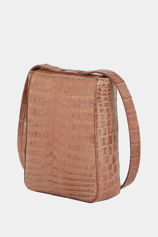 Cherevichkiotvichki bag in ancient pink crocodile