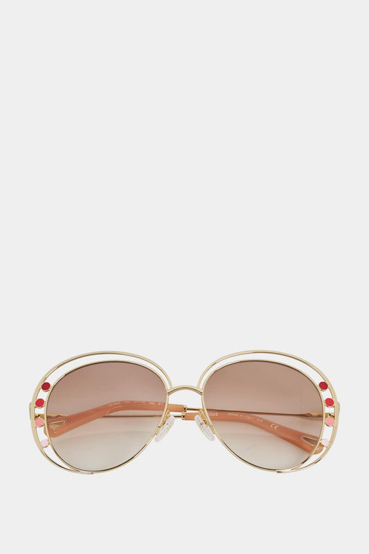 Chloé Brown glasses with degraded design