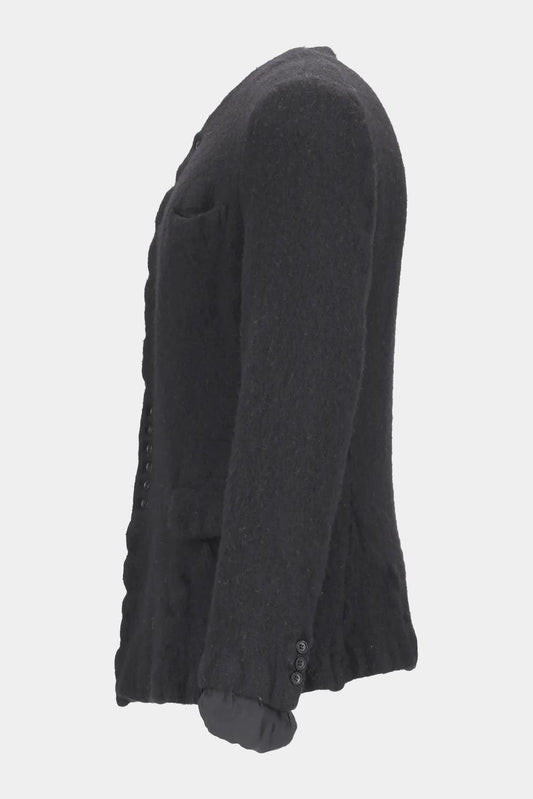 Comme Des Garçons Men's Plus Black Wool Jacket