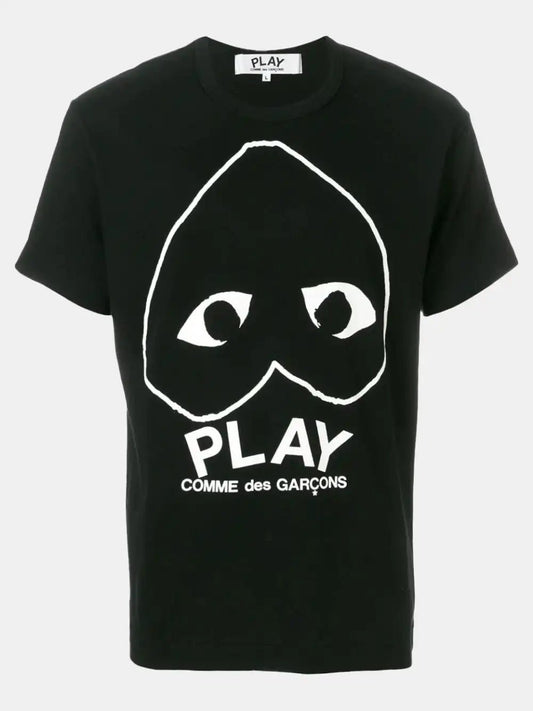 Comme Des Garçons Play T-shirt à logo signature imprimé - LECLAIREUR
