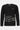 Comme Des Garçons Pull en laine noir à logo brodé - 47567_S - LECLAIREUR