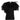 Comme Des Garçons T-shirt à empiècements en tulle noire - 41795_S - LECLAIREUR