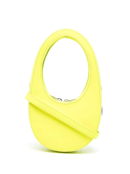 Coperni "MINI SWIPE" neon yellow bag