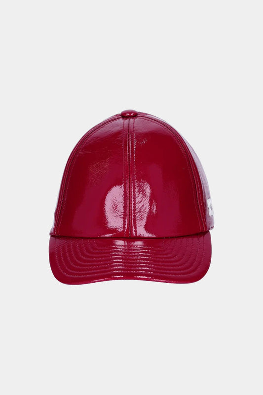 Courrèges "Vinyle" cap red