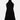Courrèges Robe courte à col "choker" noir - 45685_S - LECLAIREUR
