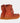 CULTURE OF BRAVE Baskets montantes "Stout" en cuir orange - 47618_40 - LECLAIREUR