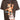 Dom Rebel T-shirt "Bruce" en coton marron - 43374_M - LECLAIREUR