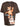 Dom Rebel T-shirt "Bruce" en coton marron - 43374_M - LECLAIREUR