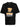 Dom Rebel T-shirt "Moody" en coton noir - 43377_M - LECLAIREUR