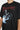 Dom Rebel T-shirt noir à imprimé "Moto" - 38280_M - LECLAIREUR