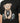 Dom Rebel T-shirt " Play Boxt" en coton noir - 41380_M - LECLAIREUR