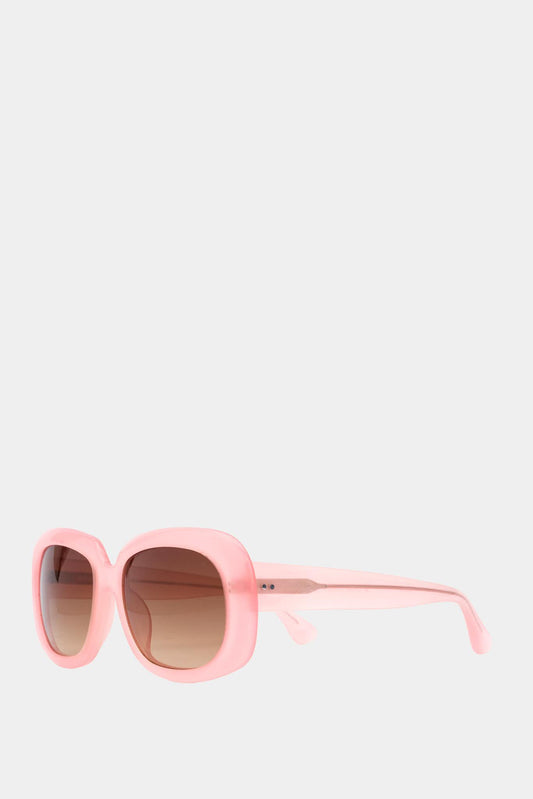 DRIES Van Notten Pink square sunglasses