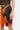 Dries Van Noten Short satiné orange à imprimé abstrait - 39499_44 - LECLAIREUR