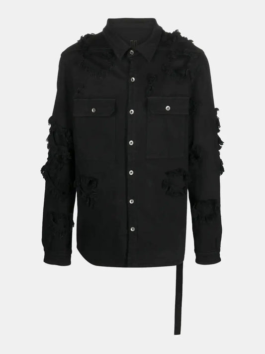 DRKSHDW Worn effect shirt