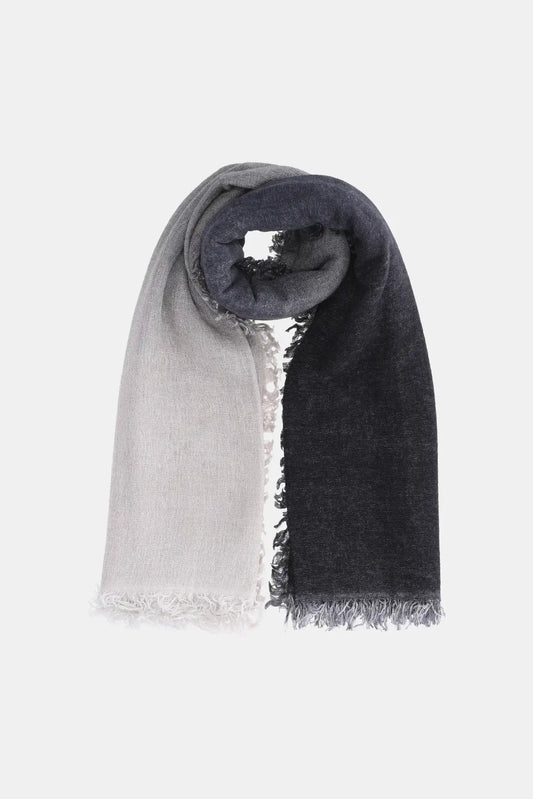 Faliero Sarti "KRISSY" scarf in grey wool
