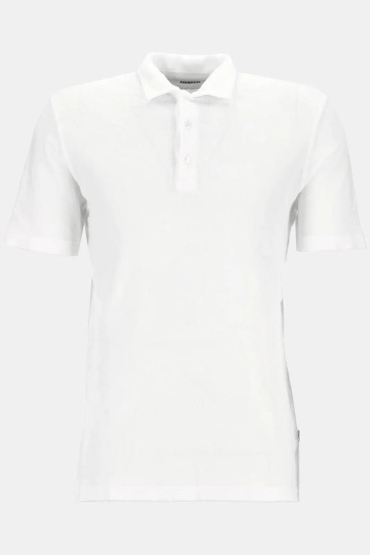 Fedeli Polo en coton blanc - LECLAIREUR
