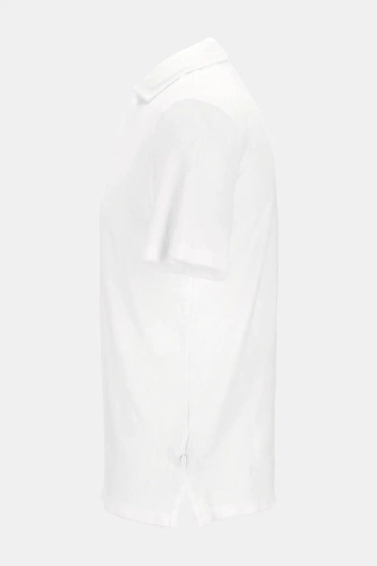 Fedeli Polo en coton blanc - LECLAIREUR