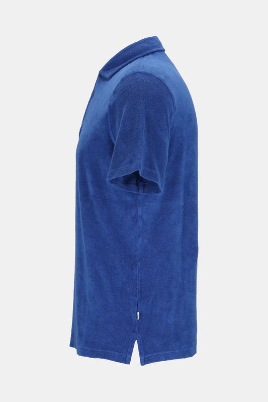 Fedeli Polo en coton bleu - LECLAIREUR