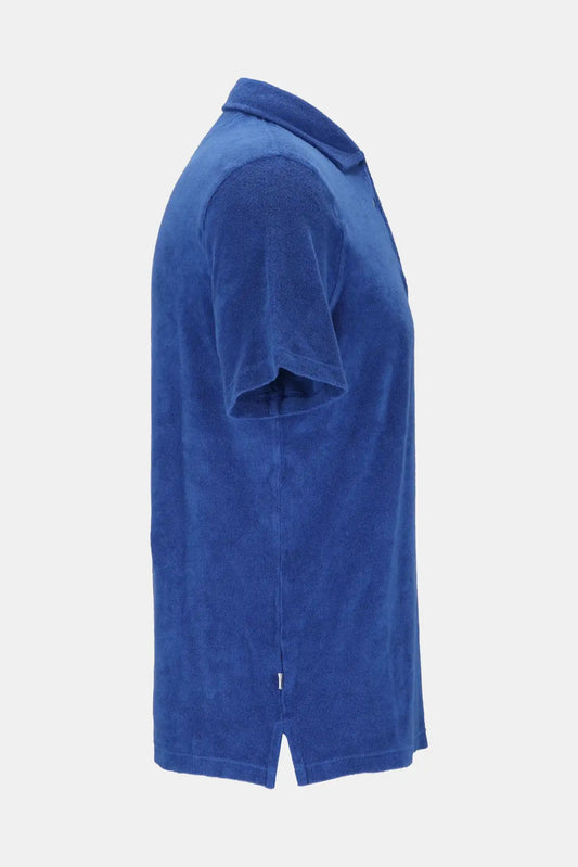 Fedeli Polo en coton bleu - LECLAIREUR