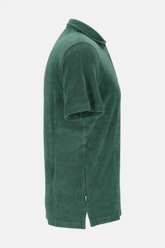 Fedeli Polo en coton vert - LECLAIREUR