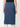 Fendi Jupe en coton bleu à rayures blanches - 98936_42 - LECLAIREUR