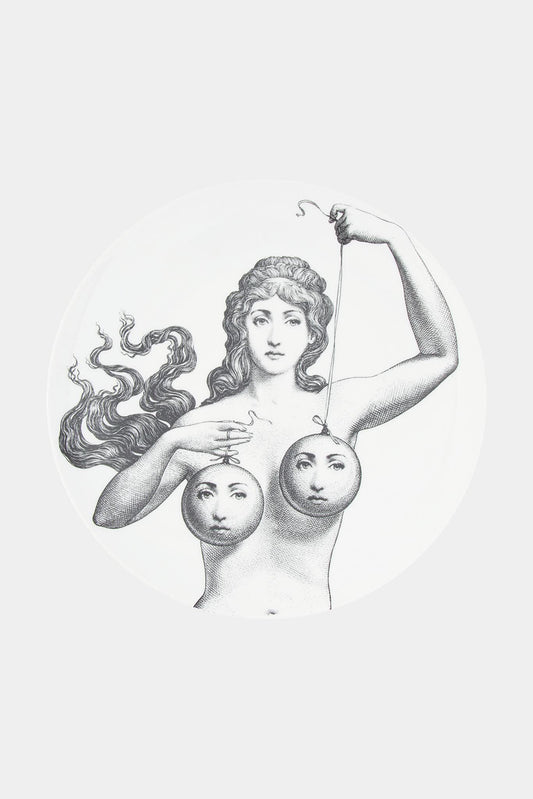 Fornasetti Wall plate Theme and Variations n ° 182