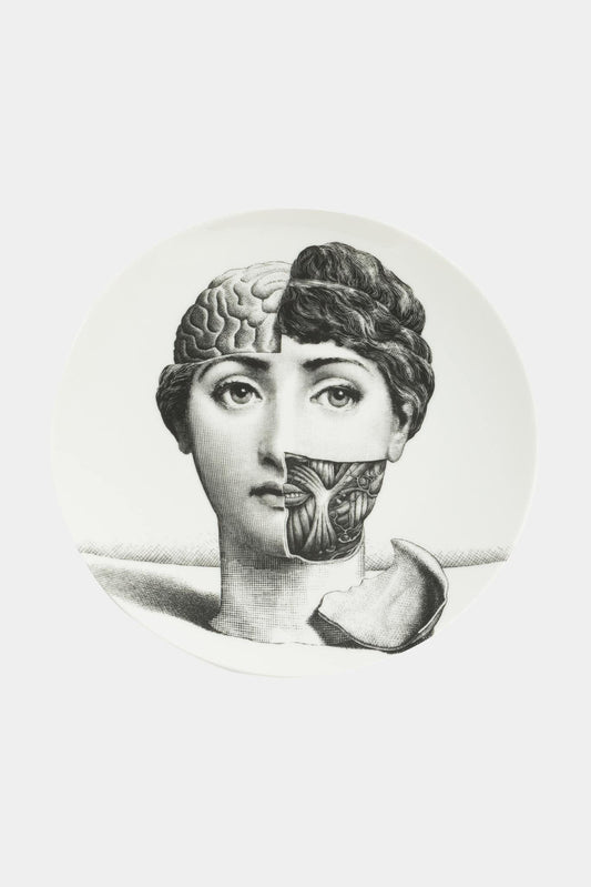 Fornasetti Wall plate Theme and Variations n ° 189
